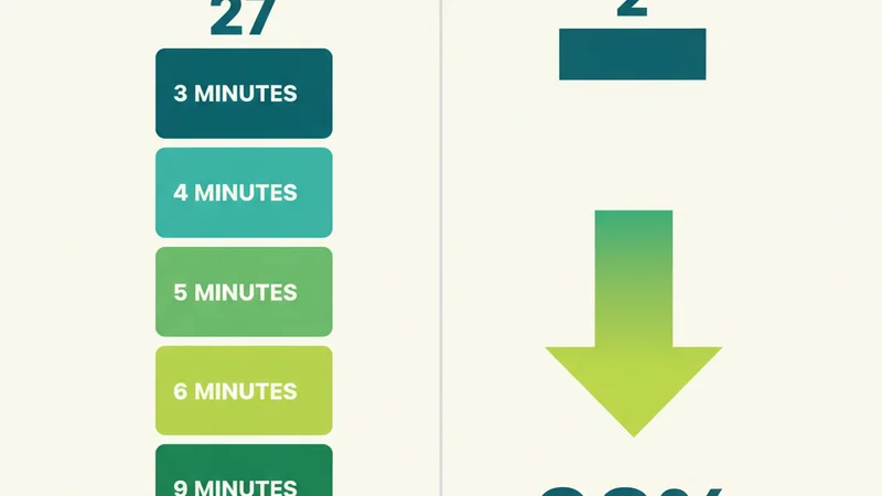 Individual processing takes 27 minutes per post vs 2 minutes with batch processing