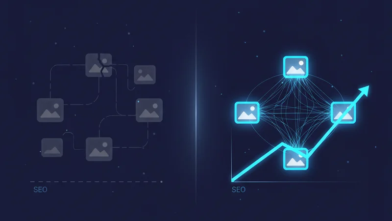 How complete metadata across all images compounds into a ranking advantage over incomplete metadata