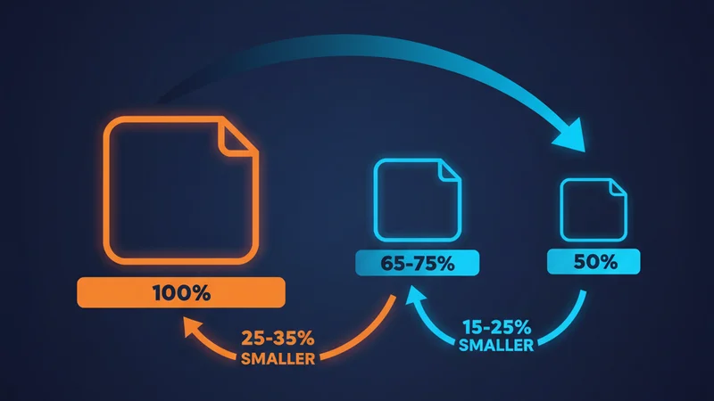 How WebP and AVIF reduce file sizes compared to traditional JPEG